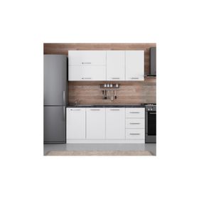 Minar 180-B2 Beyaz 180 cm Mutfak Dolabı