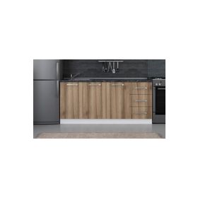 Minar 180 D2 Beyaz Dore 180 cm Mutfak Dolabı