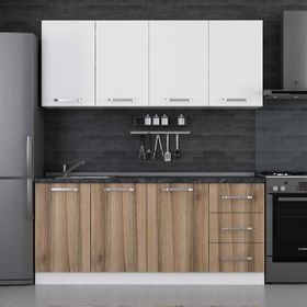 Minar 185 D1 Beyaz Dore 185 cm Mutfak Dolabı