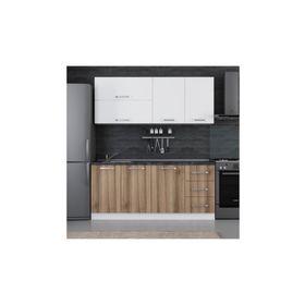 Minar 185 D2 Beyaz Dore 185 cm Mutfak Dolabı