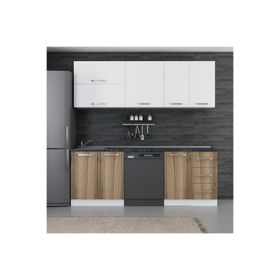 Minar 220-D10 Beyaz Dore 220 cm Mutfak Dolabı