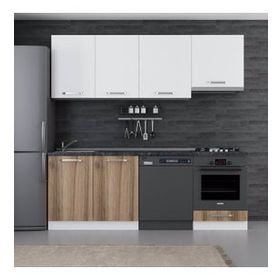 Minar 220-D14 Beyaz Dore 220 cm Mutfak Dolabı