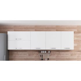 Minar 260-B1 Mirel Beyaz 260 cm Mutfak Dolabı