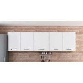 Minar 260-B2 Mirel Beyaz 260 cm Mutfak Dolabı