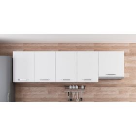 Minar 260-B8 Beyaz 260 cm Üst Mutfak Dolabı