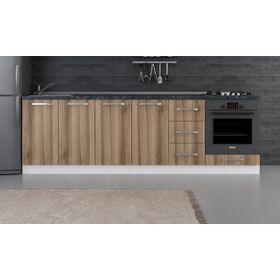 Minar 260-D3 Defne Beyaz Dore 260 cm Mutfak Dolabı