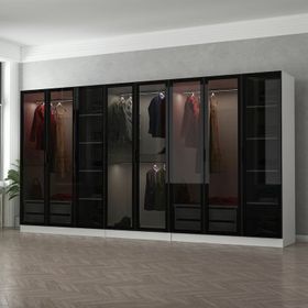 Minar 260-D6 Defne Beyaz Dore 260 cm Mutfak Dolabı