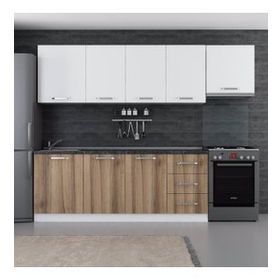 Minar 270-D4 Ege Beyaz Dore 270 cm Mutfak Dolabı