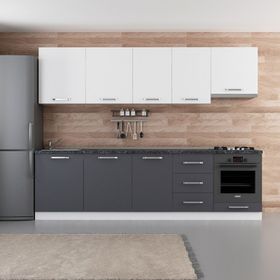 Minar 280-A5 Ece Beyaz Antrasit 280 cm Mutfak Dolabı