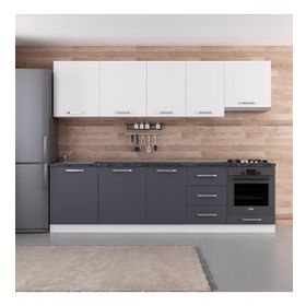 Minar 280-A5 Ece Beyaz Antrasit 280 cm Mutfak Dolabı