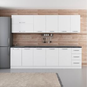 Minar 280-B1 Beyaz Rüya 280 cm Mutfak Dolabı
