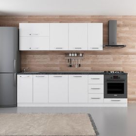 Minar 280-B6 Rüya Beyaz 280 cm Mutfak Dolabı