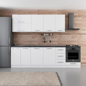 Minar 280-B6 Rüya Beyaz 280 cm Mutfak Dolabı