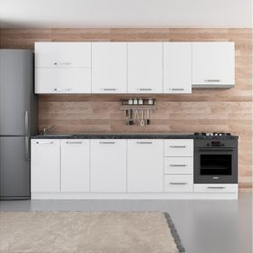 Minar 280-B8 Rüya Beyaz 280 cm Mutfak Dolabı