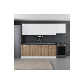 Minar 280-D10 Ezgi Beyaz Dore 280 cm Mutfak Dolabı