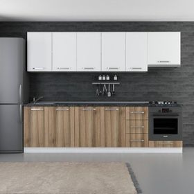 Minar 280-D11 Ezgi Beyaz Dore 280 cm Mutfak Dolabı
