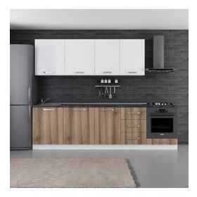 Minar 280-D3 Ezgi Beyaz Dore 280 cm Mutfak Dolabı