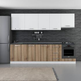 Minar 280-D5 Ezgi Beyaz Dore 280 cm Mutfak Dolabı