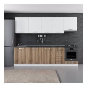 Minar 280-D5 Ezgi Beyaz Dore 280 cm Mutfak Dolabı