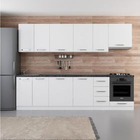 Minar 290-B5 Beyaz Sezgi 290 cm Mutfak Dolabı