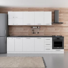 Minar 290-B6 Beyaz Sezgi 290 cm Mutfak Dolabı