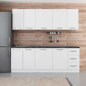 Minar 290-D1 Beyaz Dore 290 cm Alt Mutfak Dolabı