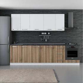 Minar 290-D3 Lotus Beyaz Dore 290 cm Mutfak Dolabı