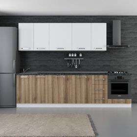 Minar 290-D3 Lotus Beyaz Dore 290 cm Mutfak Dolabı