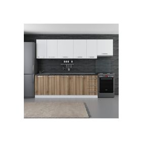 Minar 290-D4 Lotus Beyaz Dore 290 cm Mutfak Dolabı