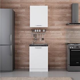 Minar 60 B1 Beyaz 60 cm Mutfak Dolabı