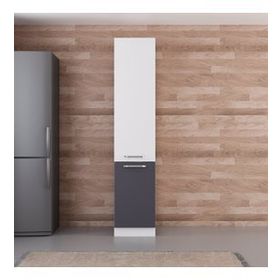 Minar D45 A1 Beyaz Antrasit 45 cm Mutfak Boy Dolabı