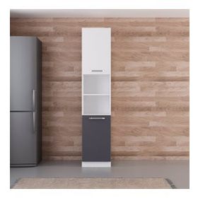 Minar D45 A2 Beyaz Antrasit 45 cm Mutfak Boy Dolabı