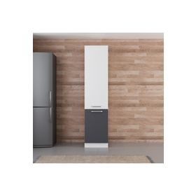 Minar D50 A1 Beyaz Antrasit 50 cm Mutfak Boy Dolabı