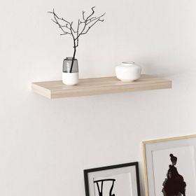 Minar Gizli Raf Tutuculu 60 cm Tekli Duvar Rafı