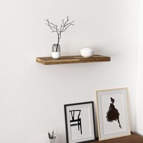 Minar Gizli Raf Tutuculu 60 cm Tekli Duvar Rafı