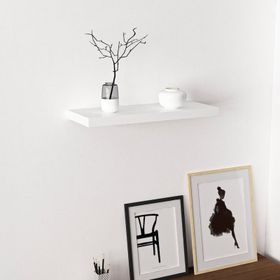 Minar Gizli Raf Tutuculu 60 cm Tekli Duvar Rafı
