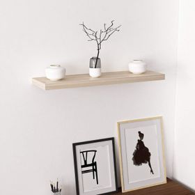 Minar Gizli Raf Tutuculu 80 cm Tekli Duvar Rafı