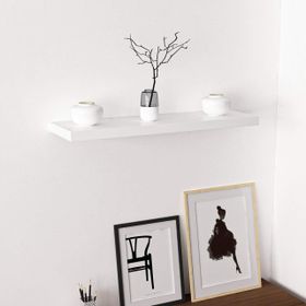 Minar Gizli Raf Tutuculu 80 cm Tekli Duvar Rafı