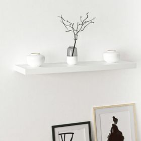 Minar Gizli Raf Tutuculu 80 cm Tekli Duvar Rafı
