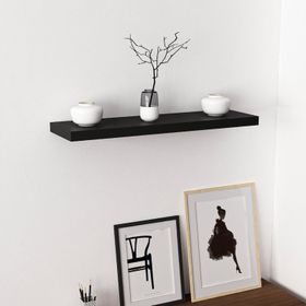 Minar Gizli Raf Tutuculu 80 cm Tekli Duvar Rafı