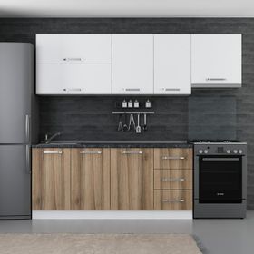 Minar Maison Beyaz Dore 5 245 cm Mutfak Dolabı