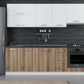 Minar Maison Beyaz Dore 6 245 cm Mutfak Dolabı