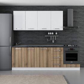 Minar Maison Beyaz Dore 7 245 cm Mutfak Dolabı