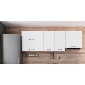 Minar Mobilya 220 cm Beyaz 220-b8 Üst Mutfak Dolabı
