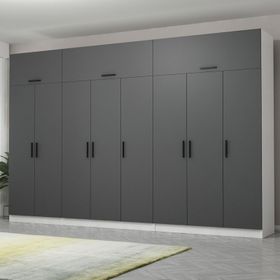 Minar Mobilya 220-D1 Beyaz Dore 220 cm Hazır Mutfak Dolabı