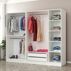 Minar Mobilya 230 cm Beyaz 230-b4 Üst Mutfak Dolabı
