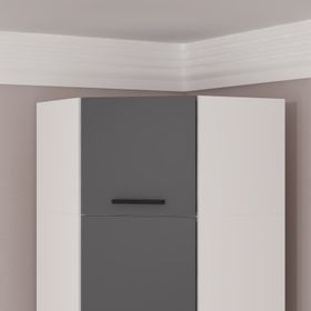 Minar Mobilya 280-D9 Beyaz Dore 280 cm Hazır Mutfak Dolabı