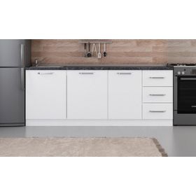 Minar Mobilya Beyaz 215-b2 Alt 215 cm Mutfak Dolabı