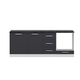Minar Mobilya Byz/ant 215-a3 Alt 215 cm Mutfak Dolabı