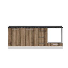 Minar Mobilya Byz/cvz 215-d3 Alt 215 cm Mutfak Dolabı